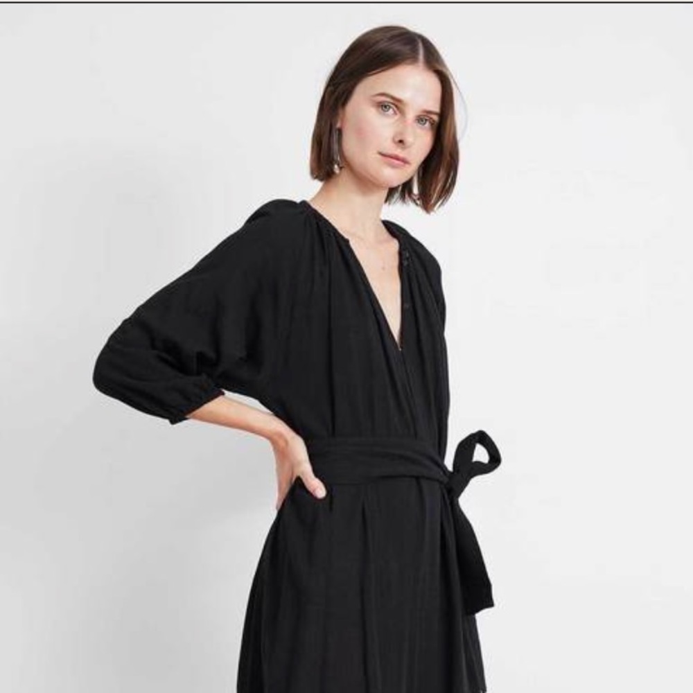 APIECE APART NWT - BLACK Wide leg jumpsuit